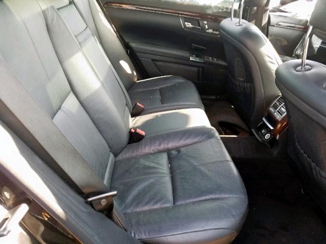 WDDNG86X79A273924 - 2009 MERCEDES-BENZ S 550 4MAT BLACK photo 6