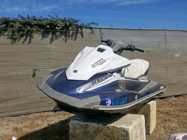 YAMA1111D616 - 2016 YAMAHA VX DELUXE BLUE photo 2