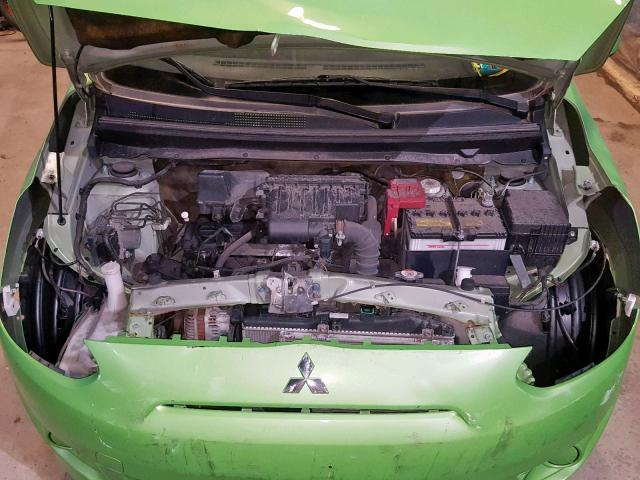 ML32A3HJ5FH008094 - 2015 MITSUBISHI MIRAGE DE GREEN photo 7