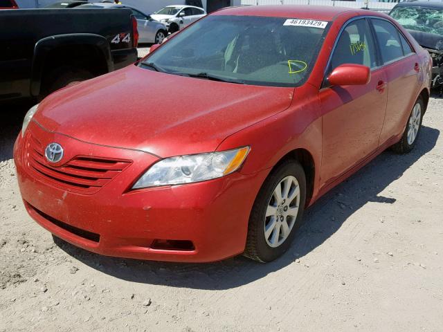 4T1BE46K69U330558 - 2009 TOYOTA CAMRY BASE RED photo 2
