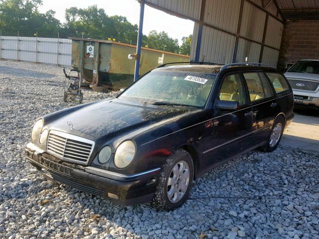 WDBJH65F0XA877605 - 1999 MERCEDES-BENZ E 320 BLACK photo 2