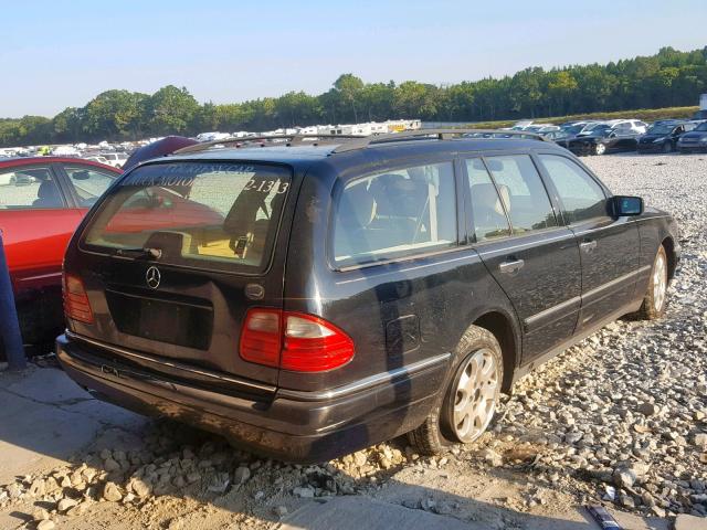 WDBJH65F0XA877605 - 1999 MERCEDES-BENZ E 320 BLACK photo 4