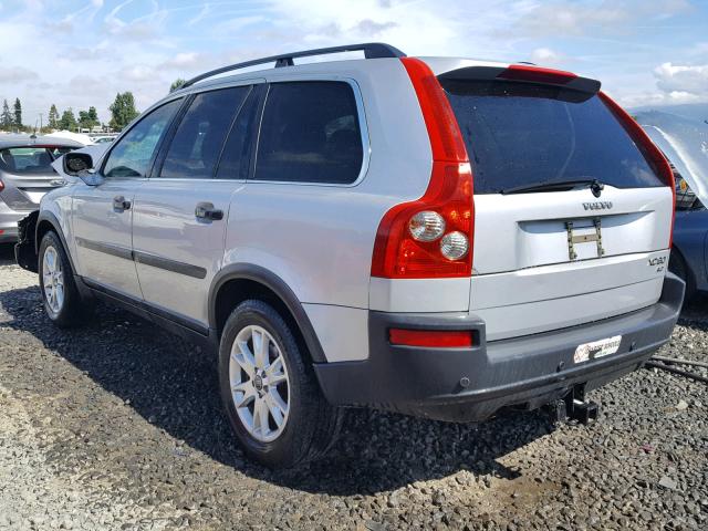 YV1CZ59H341122418 - 2004 VOLVO XC90 SILVER photo 3