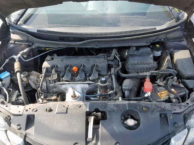 19XFB2F93EE045194 - 2014 HONDA CIVIC EXL 灰色 照片 7