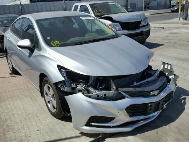 1G1BC5SM5J7193101 - 2018 CHEVROLET CRUZE LS SILVER photo 1