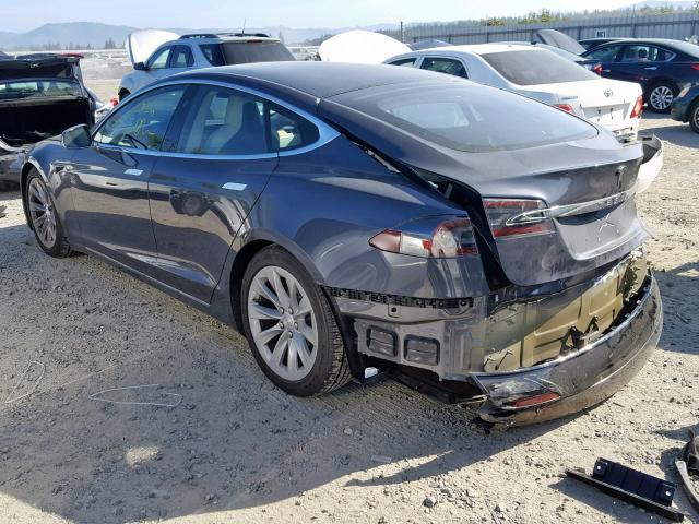 5YJSA1E26KF312771 - 2019 TESLA MODEL S GRAY photo 3