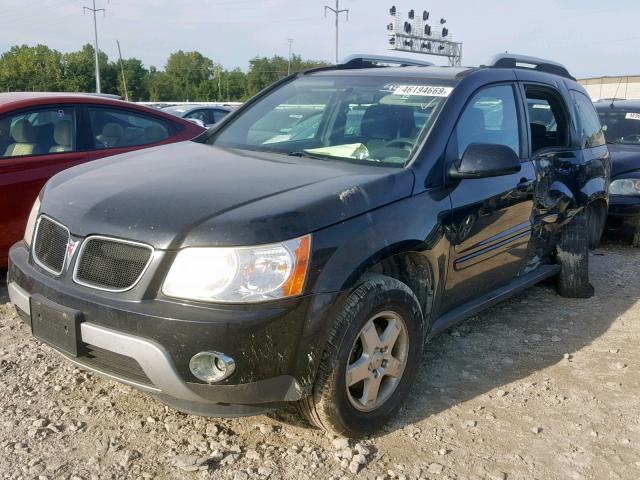 2CKDL63F876057715 - 2007 PONTIAC TORRENT BLACK photo 2