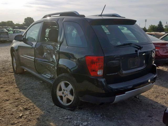 2CKDL63F876057715 - 2007 PONTIAC TORRENT BLACK photo 3