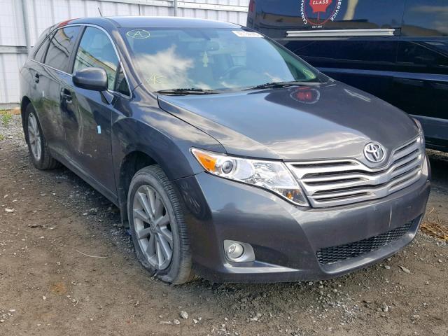 4T3ZA3BBXAU025182 - 2010 TOYOTA VENZA GRAY photo 1