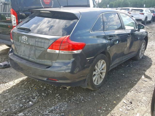 4T3ZA3BBXAU025182 - 2010 TOYOTA VENZA GRAY photo 4