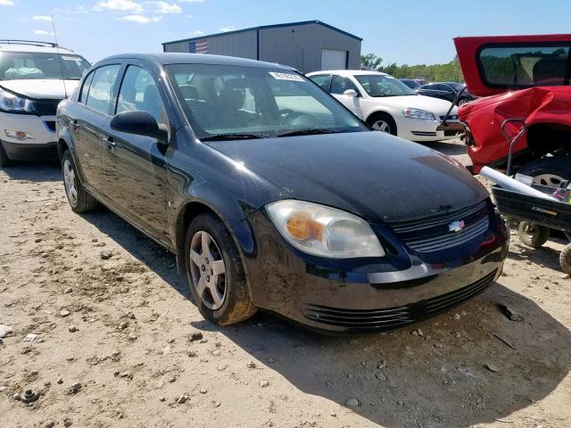 1G1AL58FX87127982 - 2008 CHEVROLET COBALT LT BLACK photo 1