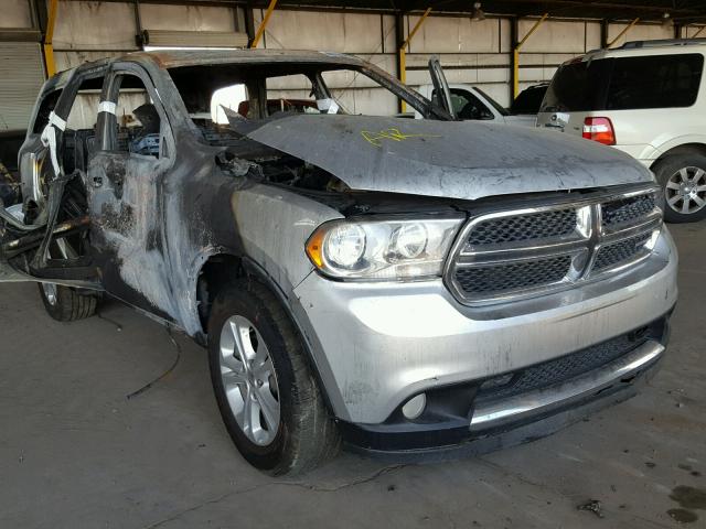 1D4RD4GG1BC711068 - 2011 DODGE DURANGO CR SILVER photo 1