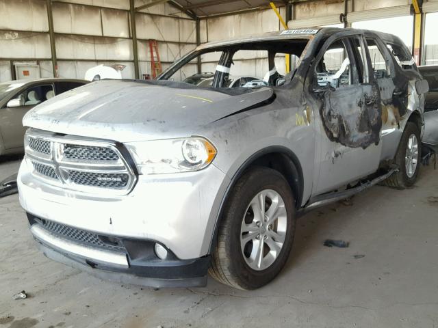 1D4RD4GG1BC711068 - 2011 DODGE DURANGO CR SILVER photo 2