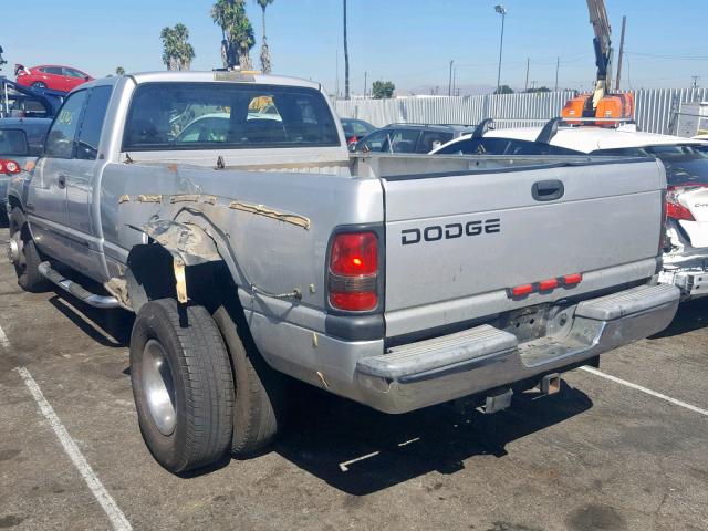 1B7MC33601J546934 - 2001 DODGE RAM 3500 SILVER photo 3