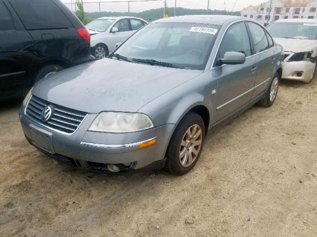 WVWPD63B02P431080 - 2002 VOLKSWAGEN PASSAT GLS SILVER photo 2