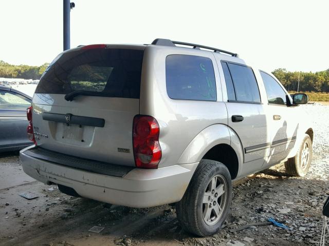 1D8HD48P67F535598 - 2007 DODGE DURANGO SL SILVER photo 4