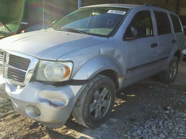 1D8HD48P67F535598 - 2007 DODGE DURANGO SL SILVER photo 9