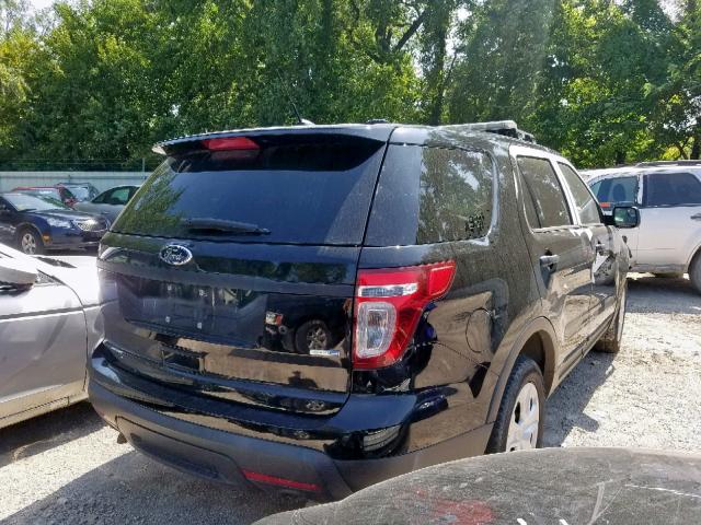 1FM5K8AR0FGA09725 - 2015 FORD EXPLORER P BLACK photo 4