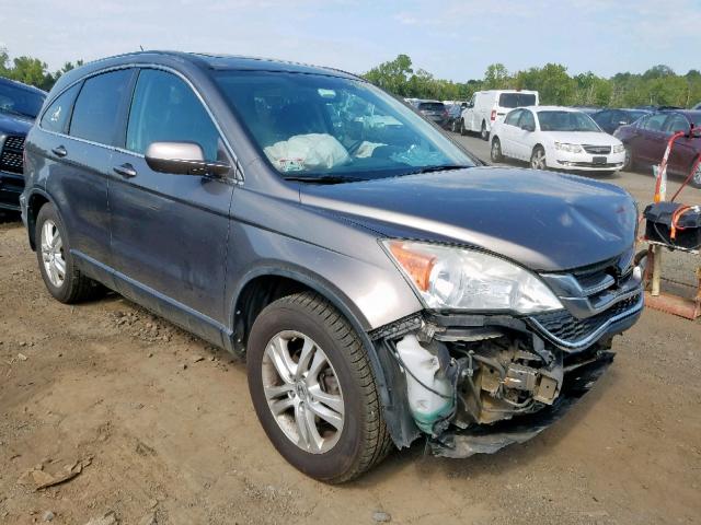 5J6RE4H79AL034028 - 2010 HONDA CR-V EXL BROWN photo 1