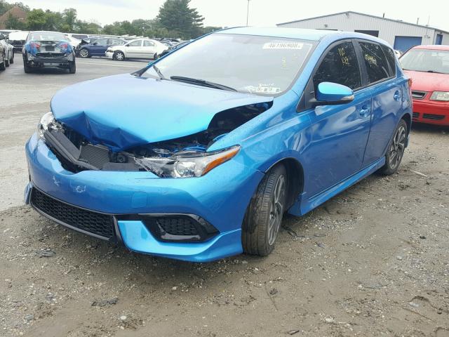 JTNKARJE0GJ506920 - 2016 TOYOTA SCION IM BLUE photo 2