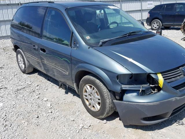 1D4GP25R77B244565 - 2007 DODGE CARAVAN SE BLUE photo 9