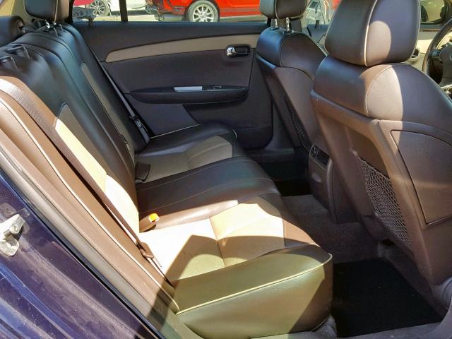 1G1ZK577384251755 - 2008 CHEVROLET MALIBU LTZ ლურჯი ფოტო 6