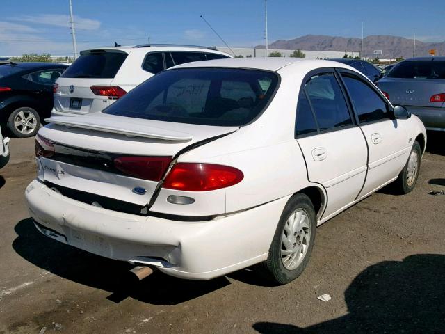 1FALP13P2VW400661 - 1997 FORD ESCORT LX WHITE photo 4