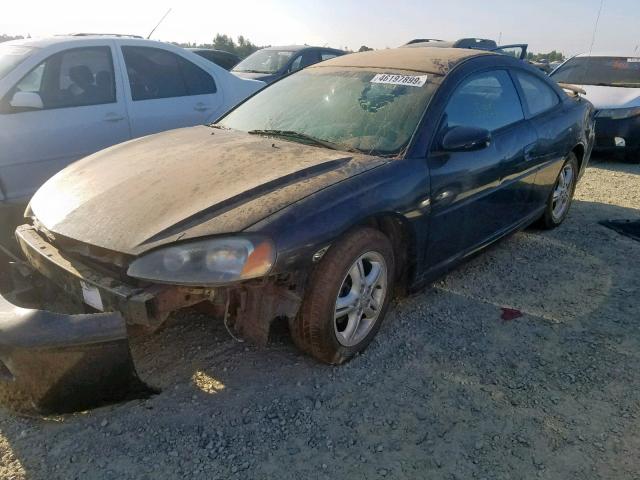 4B3AG42G03E133530 - 2003 DODGE STRATUS SE BLACK photo 2