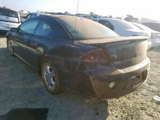 4B3AG42G03E133530 - 2003 DODGE STRATUS SE BLACK photo 3