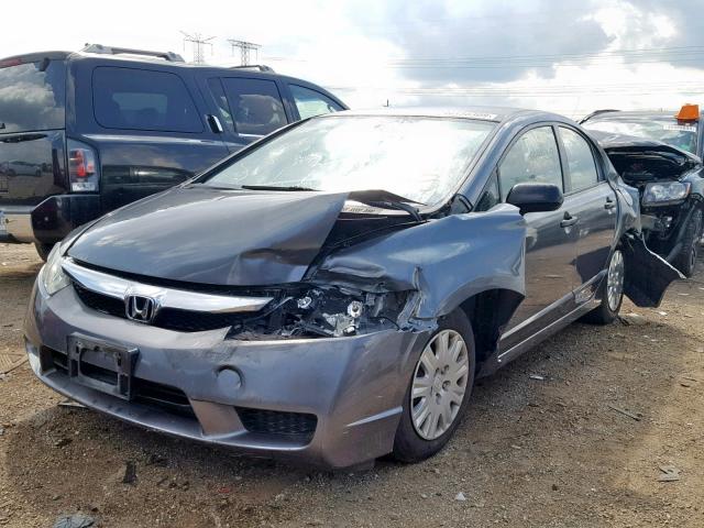 19XFA1F37BE016561 - 2011 HONDA CIVIC VP GRAY photo 2