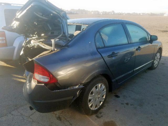 19XFA1F37BE016561 - 2011 HONDA CIVIC VP GRAY photo 4