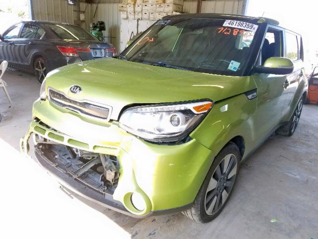 KNDJX3A59E7712890 - 2014 KIA SOUL ! Yaşıl foto 2