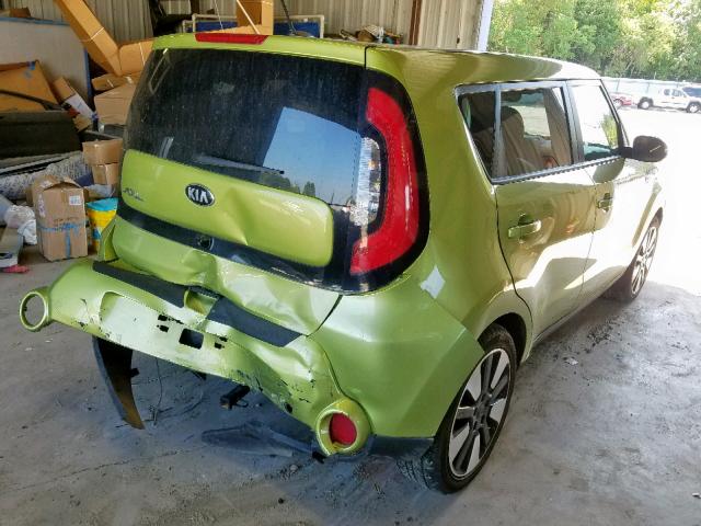 KNDJX3A59E7712890 - 2014 KIA SOUL ! Yaşıl foto 4