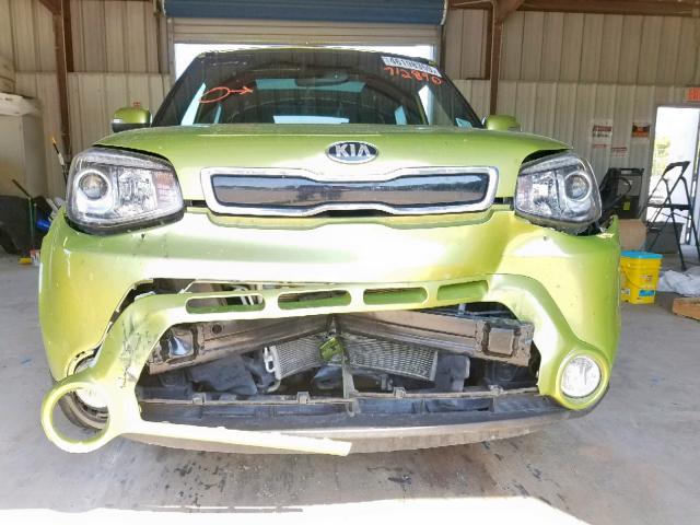 KNDJX3A59E7712890 - 2014 KIA SOUL ! Yaşıl foto 9