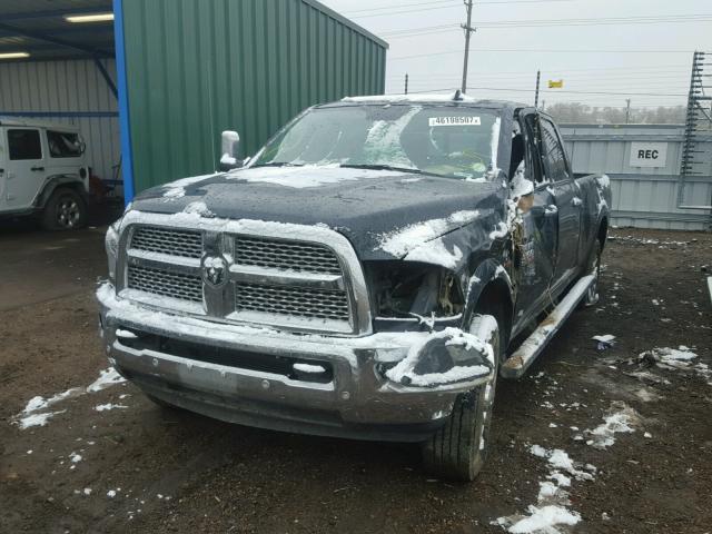 3C63R3JL9GG365481 - 2016 RAM 3500 LARAM BLACK photo 2