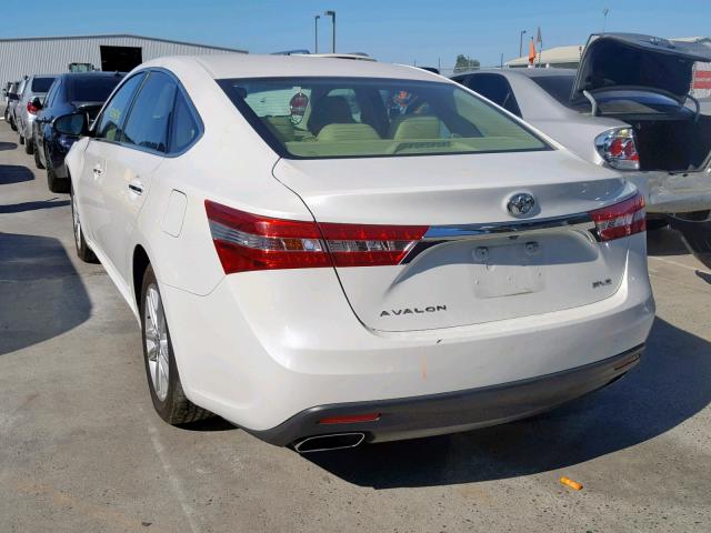 4T1BK1EB6DU016670 - 2013 TOYOTA AVALON BAS WHITE photo 3