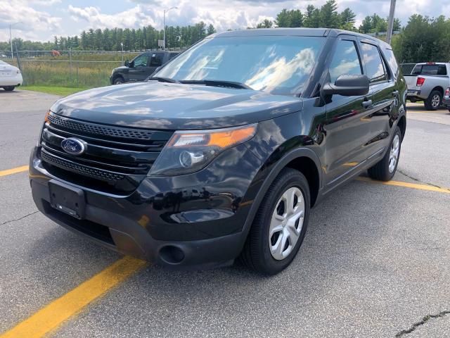 1FM5K8AR3EGA55385 - 2014 FORD EXPLORER P BLACK photo 2