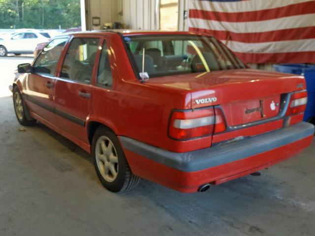 YV1LS554XT1336618 - 1996 VOLVO 850 BASE RED photo 3