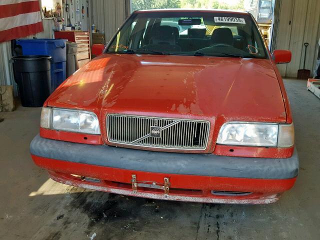 YV1LS554XT1336618 - 1996 VOLVO 850 BASE RED photo 9