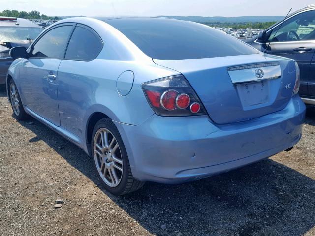 JTKDE167290285108 - 2009 TOYOTA SCION TC ლურჯი ფოტო 3