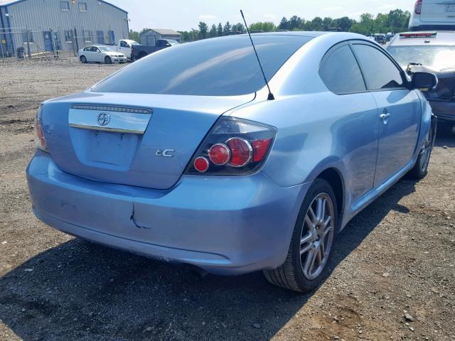 JTKDE167290285108 - 2009 TOYOTA SCION TC ლურჯი ფოტო 4