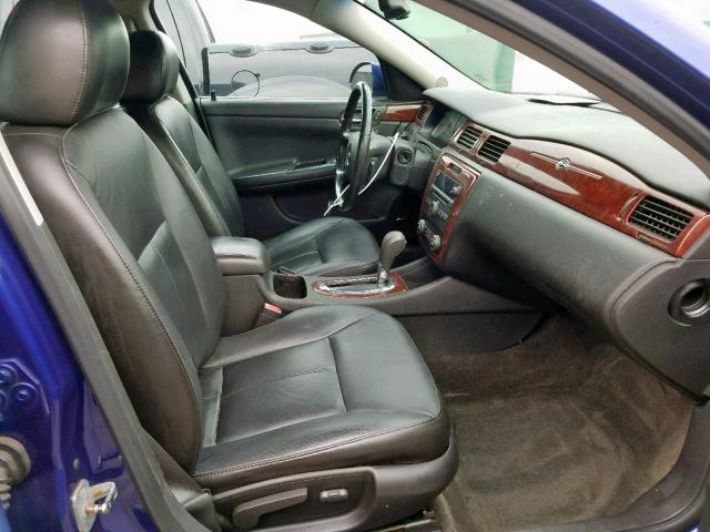 2G1WU58R779367050 - 2007 CHEVROLET IMPALA LTZ BLUE photo 5