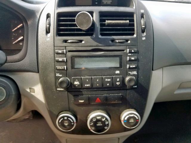 KNAFE121685578669 - 2008 KIA SPECTRA EX SILVER photo 9