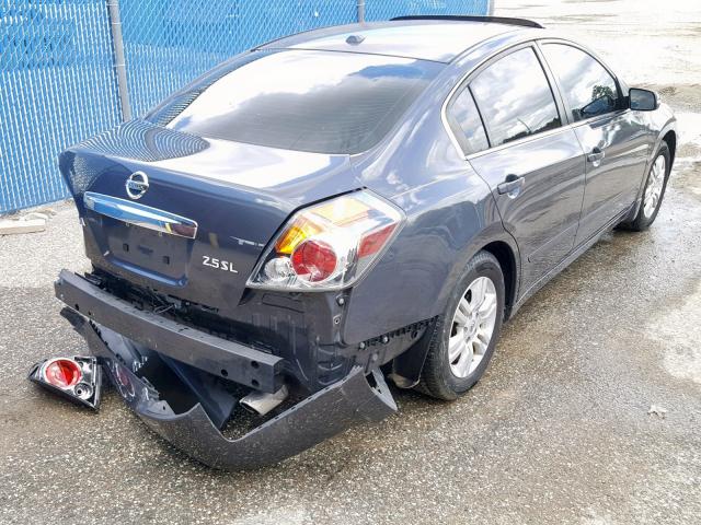 1N4AL2AP7AC154052 - 2010 NISSAN ALTIMA BAS GRAY photo 4