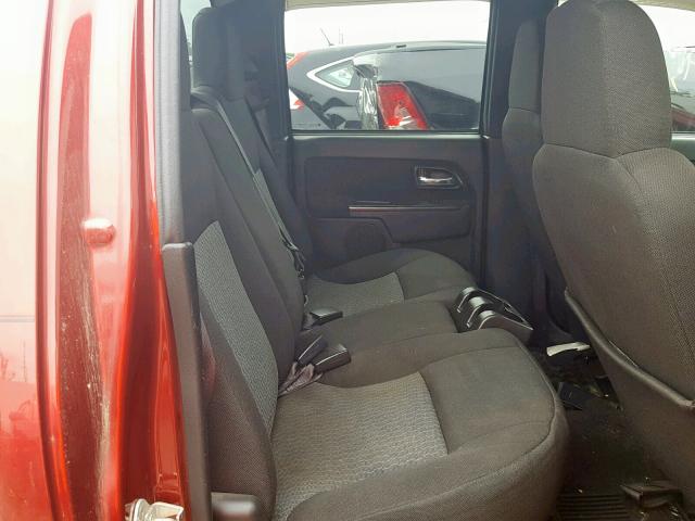 1GCDSCD98A8145330 - 2010 CHEVROLET COLORADO L BURGUNDY photo 6