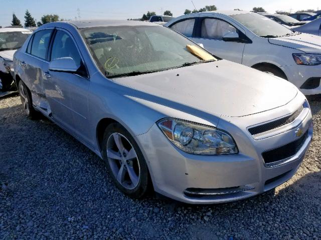 1G1ZC5E08CF134009 - 2012 CHEVROLET MALIBU 1LT SILVER photo 1
