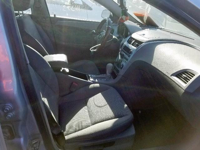 1G1ZC5E08CF134009 - 2012 CHEVROLET MALIBU 1LT SILVER photo 5