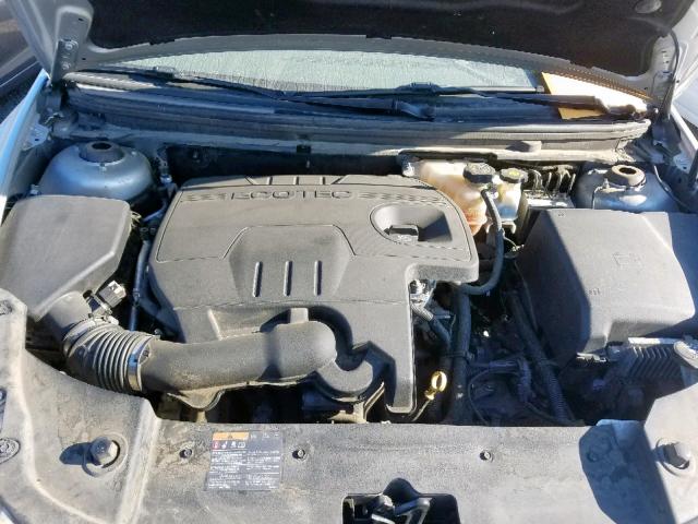1G1ZC5E08CF134009 - 2012 CHEVROLET MALIBU 1LT SILVER photo 7