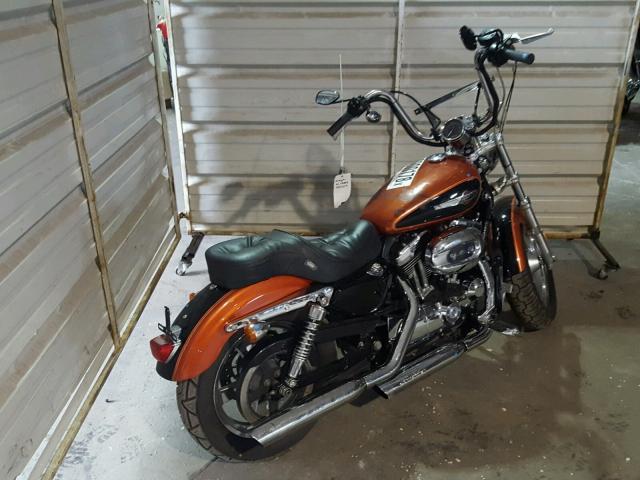 1HD1CT323BC429627 - 2011 HARLEY-DAVIDSON XLH1200 C ORANGE photo 4