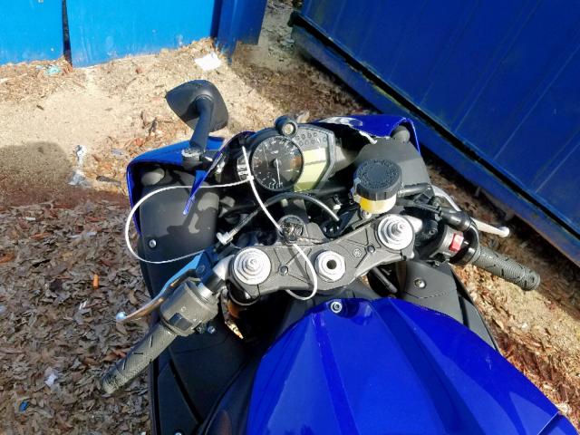 JYARN23E9BA011163 - 2011 YAMAHA YZFR1 BLUE photo 5